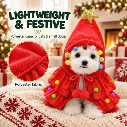 🎄 Christmas Tree Pet Cape
