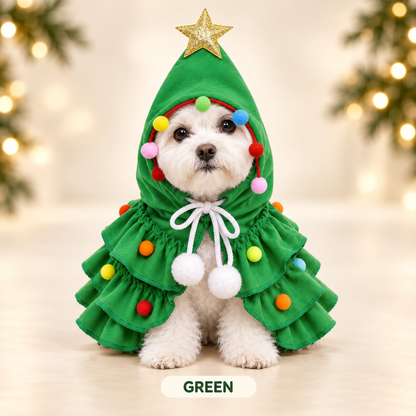 🎄 Christmas Tree Pet Cape